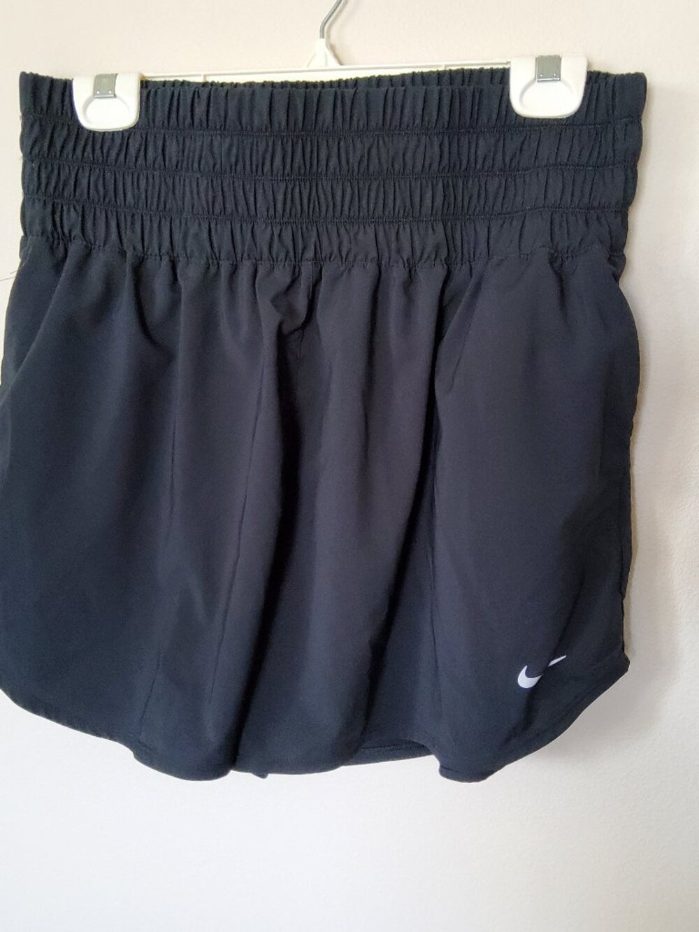 NIke Black Ultra high waisted shorts size XL